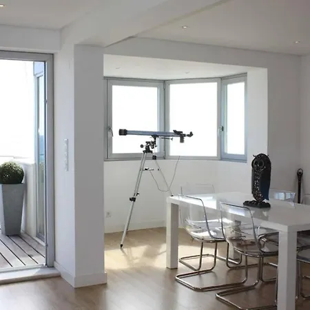 Lejlighed Luxury Ocean View Penthouse Near Lisbon Costa de Caparica